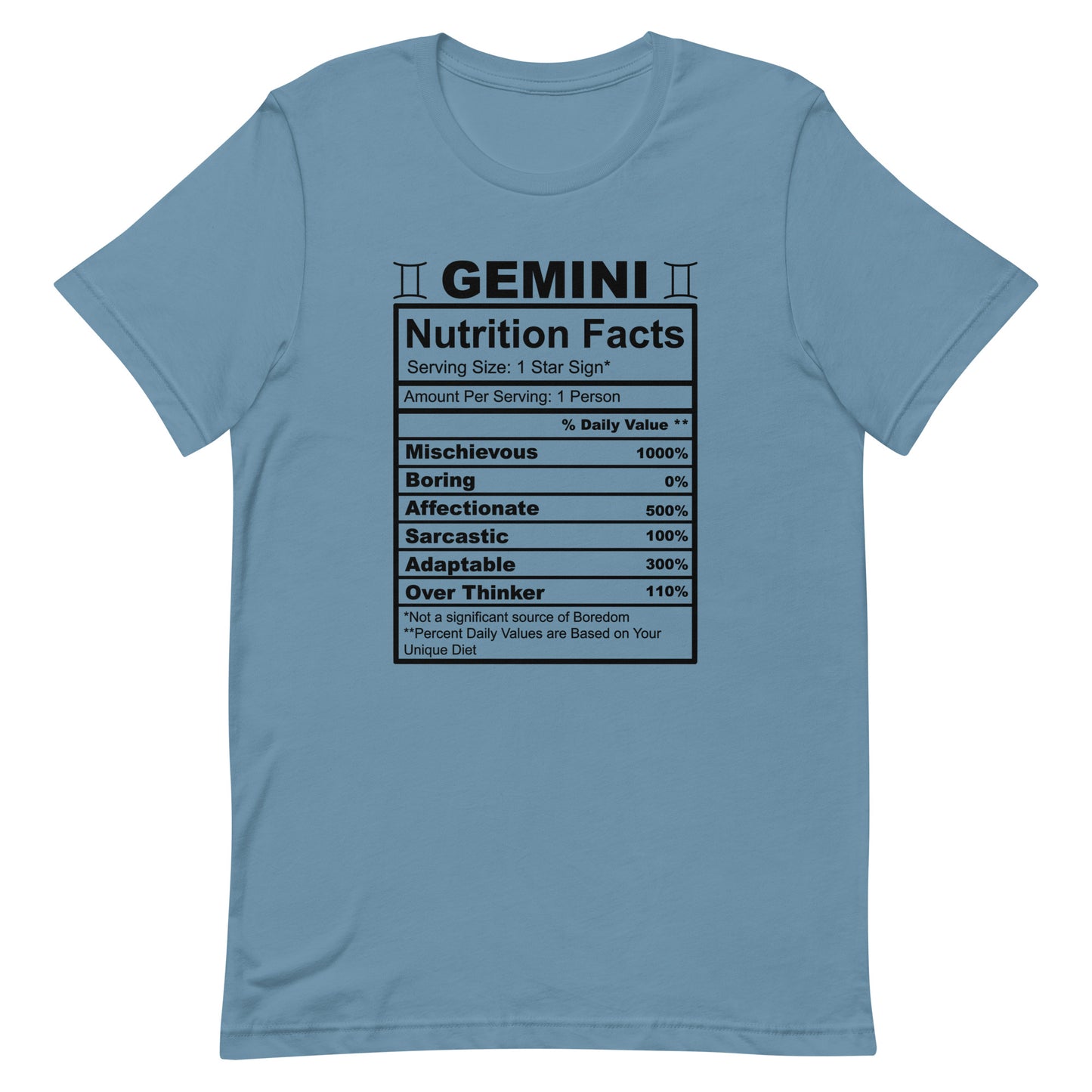 GENINI - 4XL-5XL - Unisex T-Shirt (black letters)
