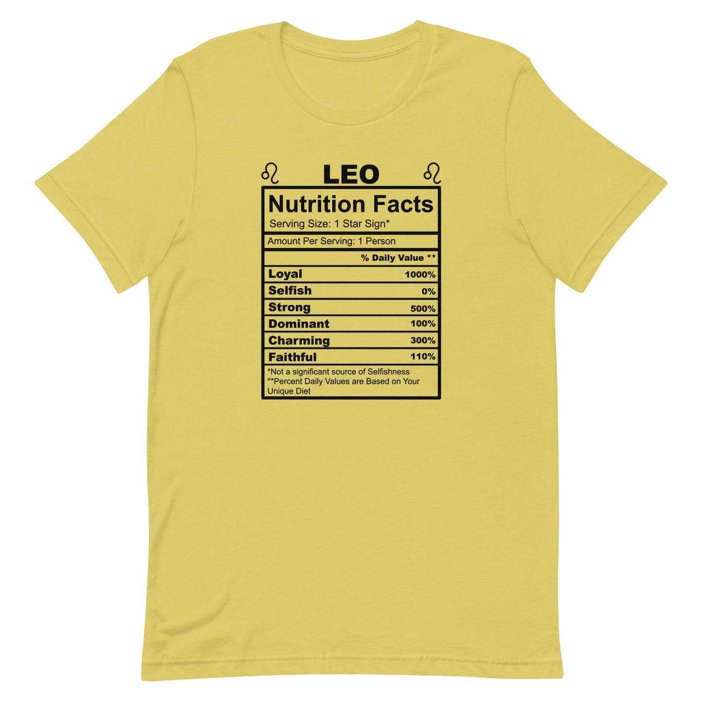 LEO - S-M - Unisex T-Shirt (black letters)