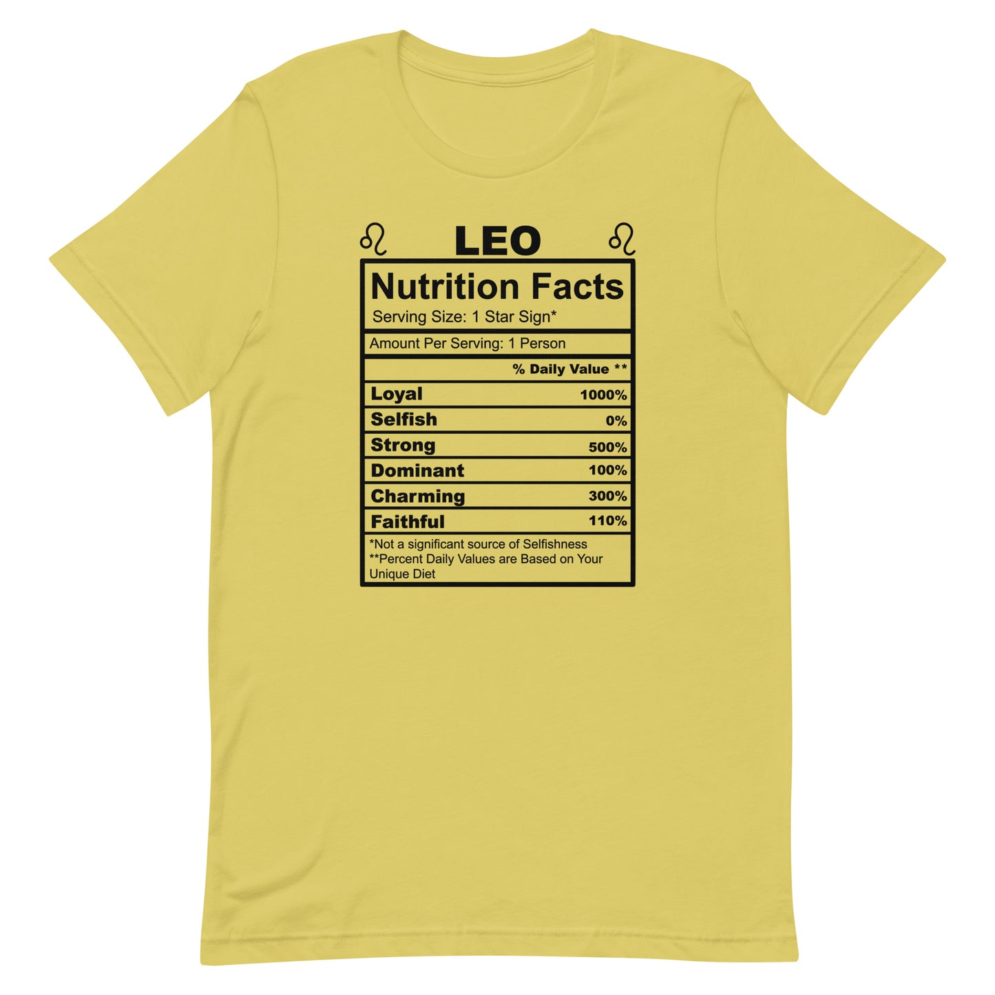 LEO - 4XL-5XL - Unisex T-Shirt (black letters)