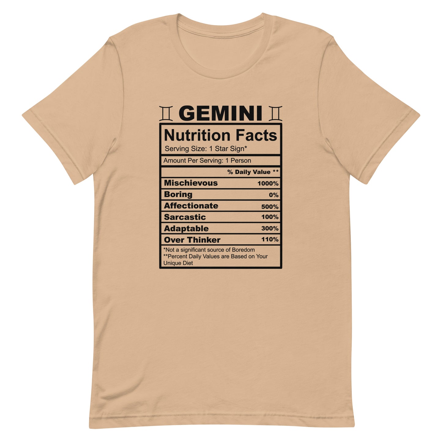 GENINI - 4XL-5XL - Unisex T-Shirt (black letters)