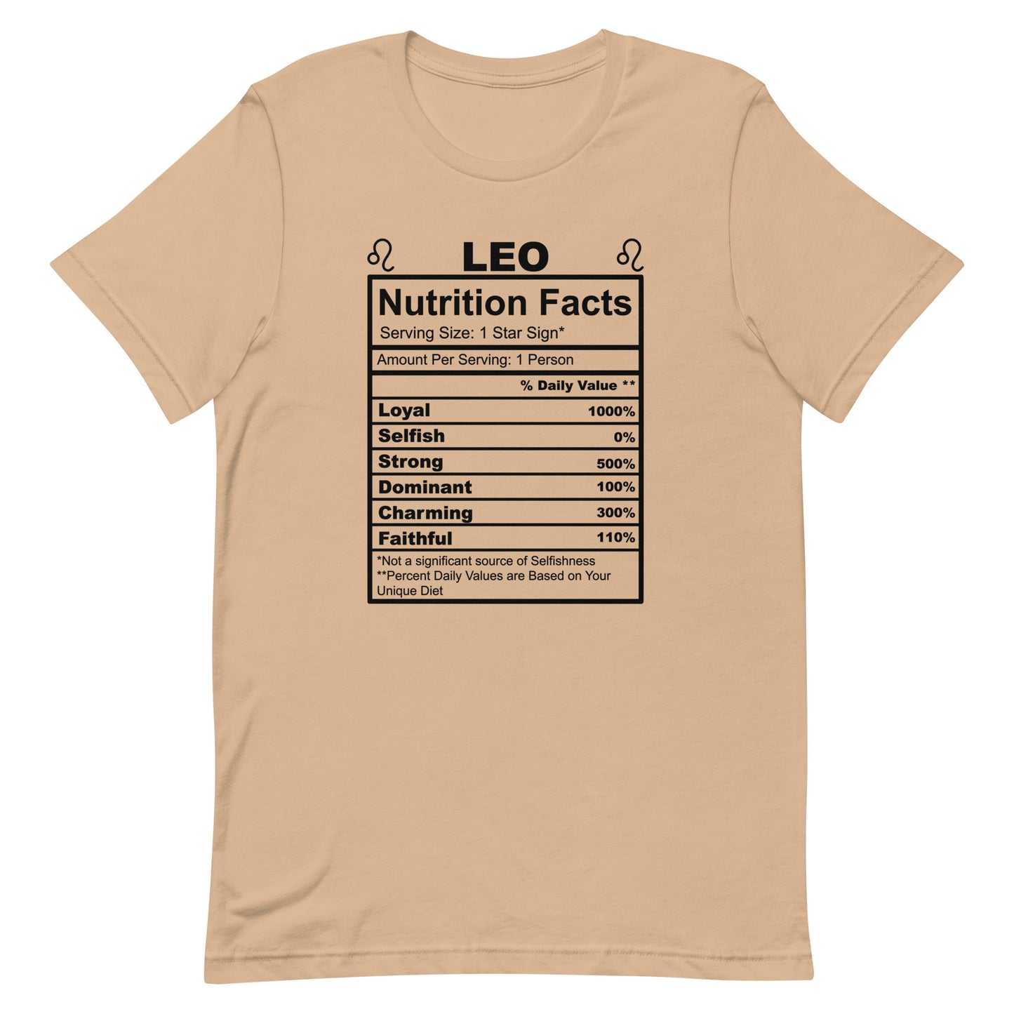 LEO - XS - Unisex T-Shirt (black letters)