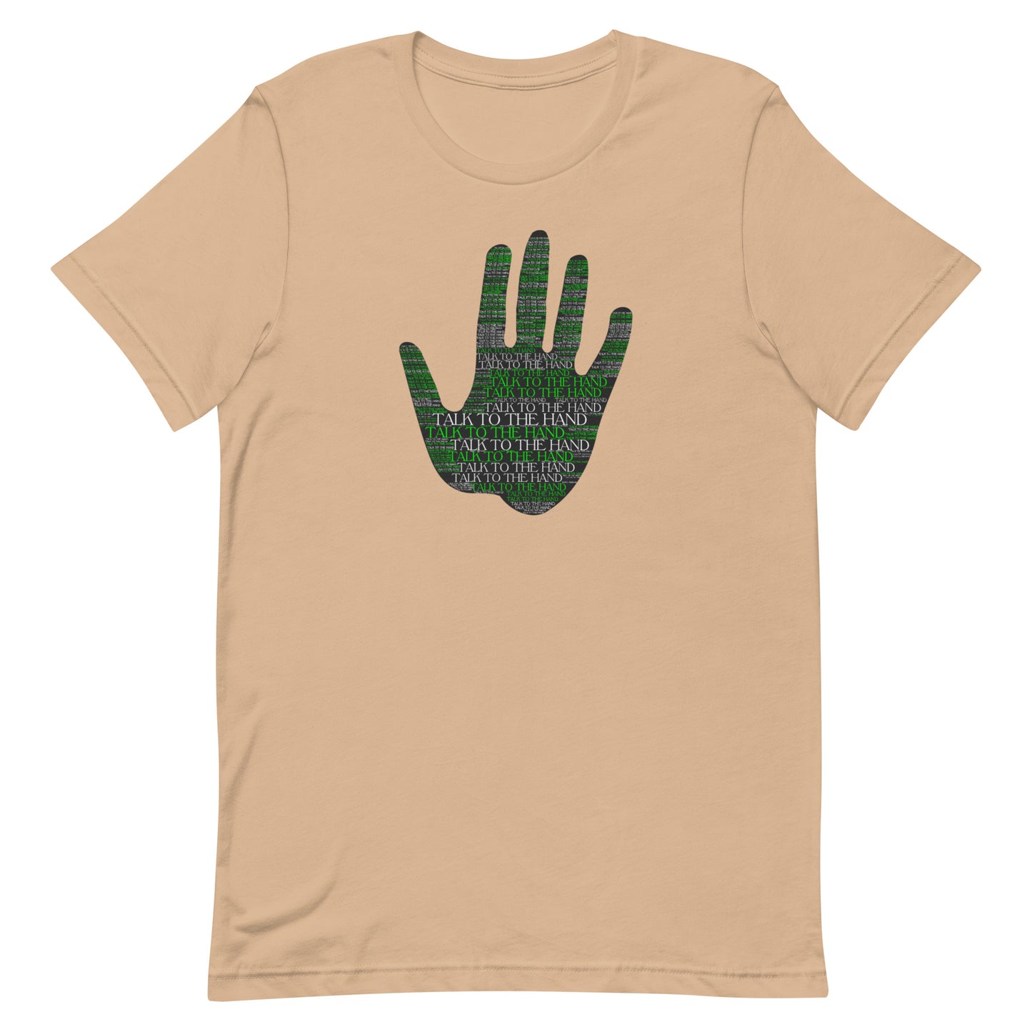 Talk to the Hand - LIME - S-4XL