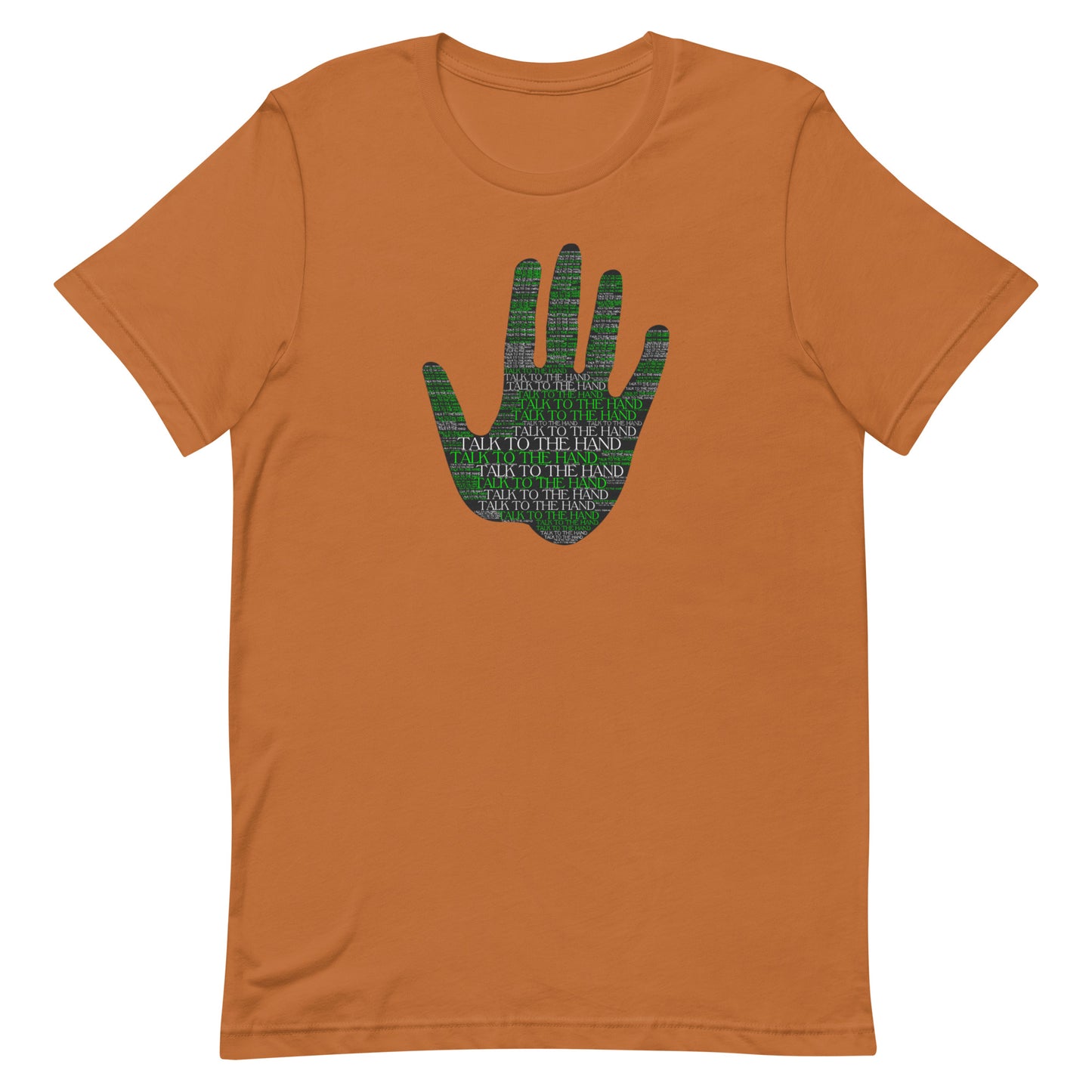 Talk to the Hand - LIME - S-4XL