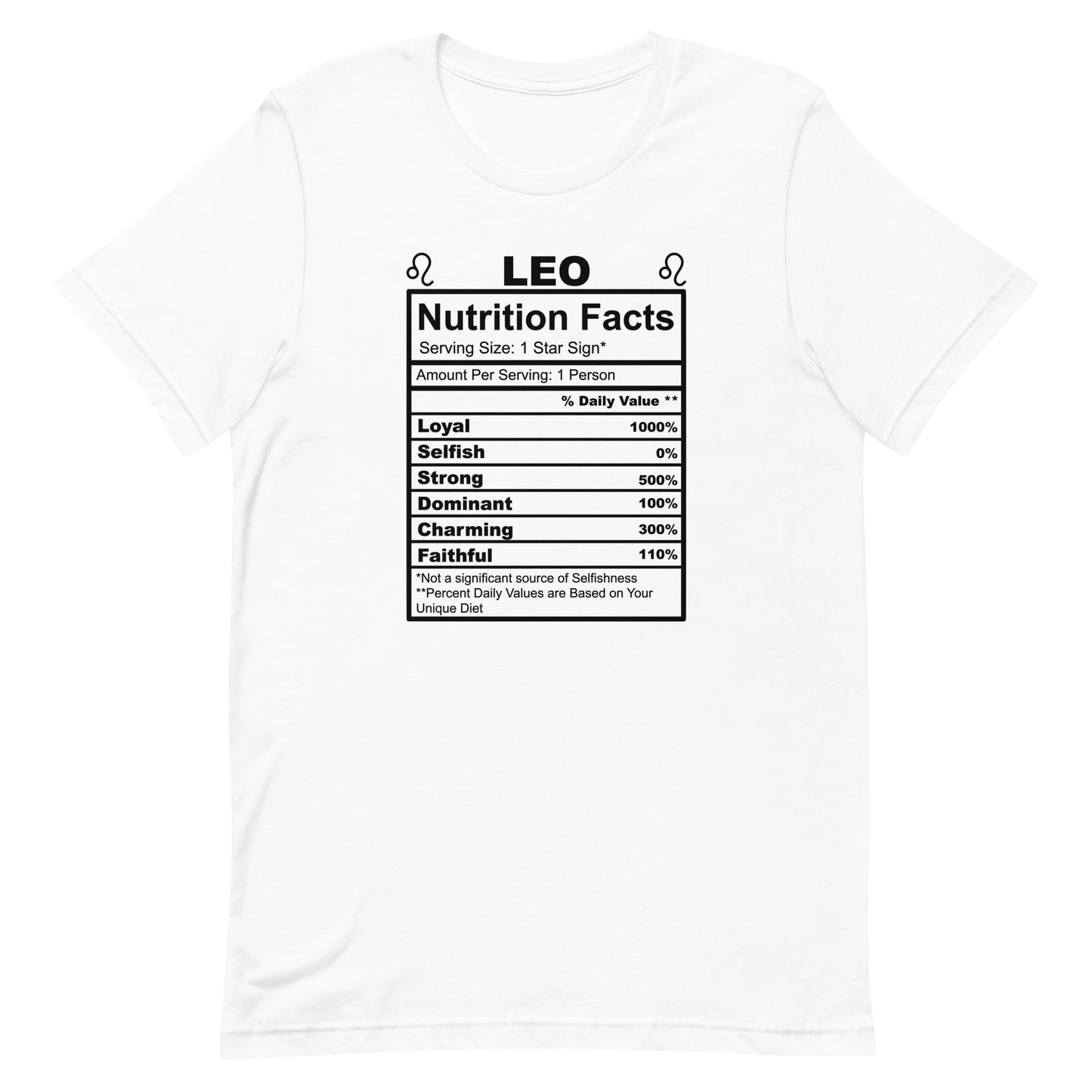 LEO - S-M - Unisex T-Shirt (black letters)