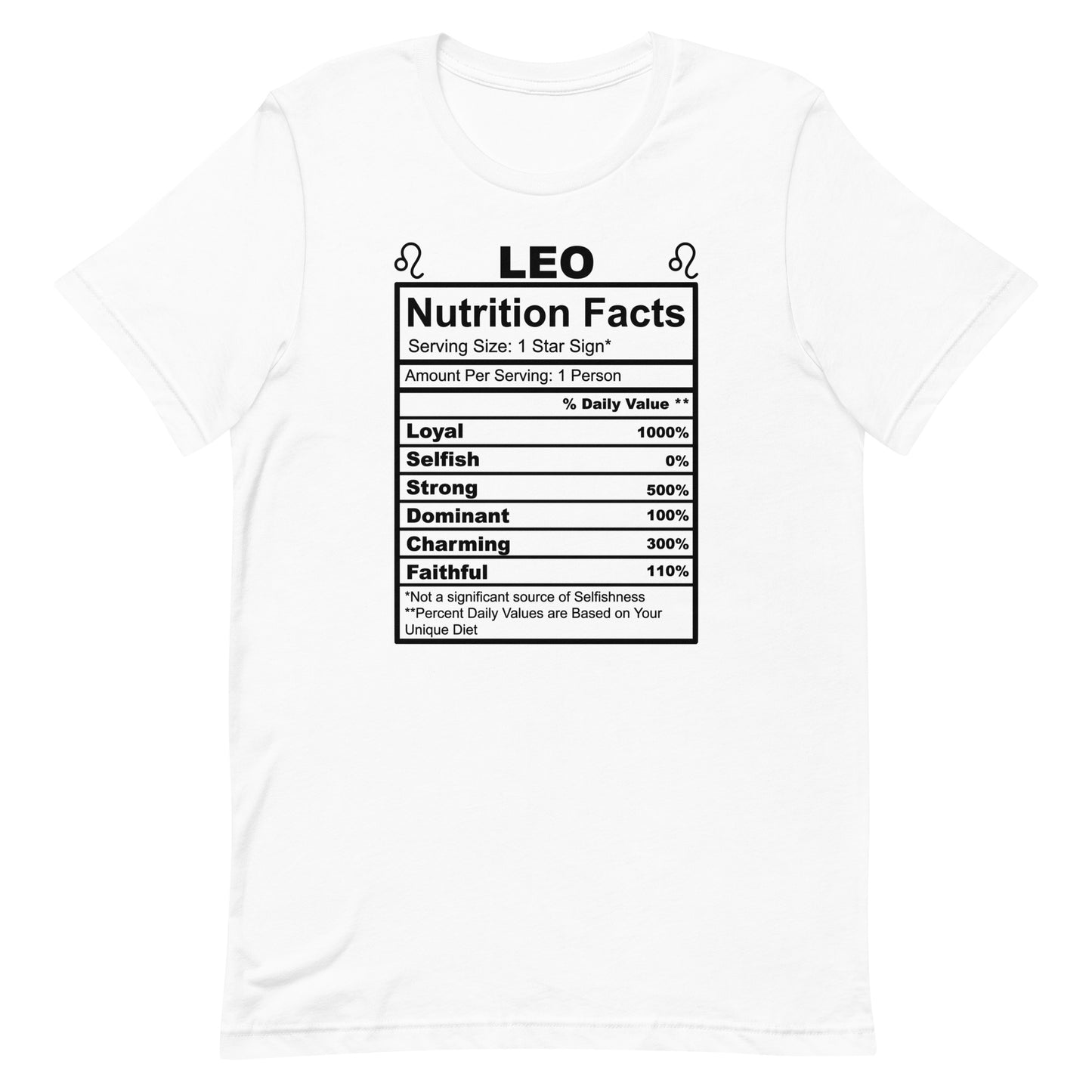 LEO - L-XL - Unisex T-Shirt (black letters)