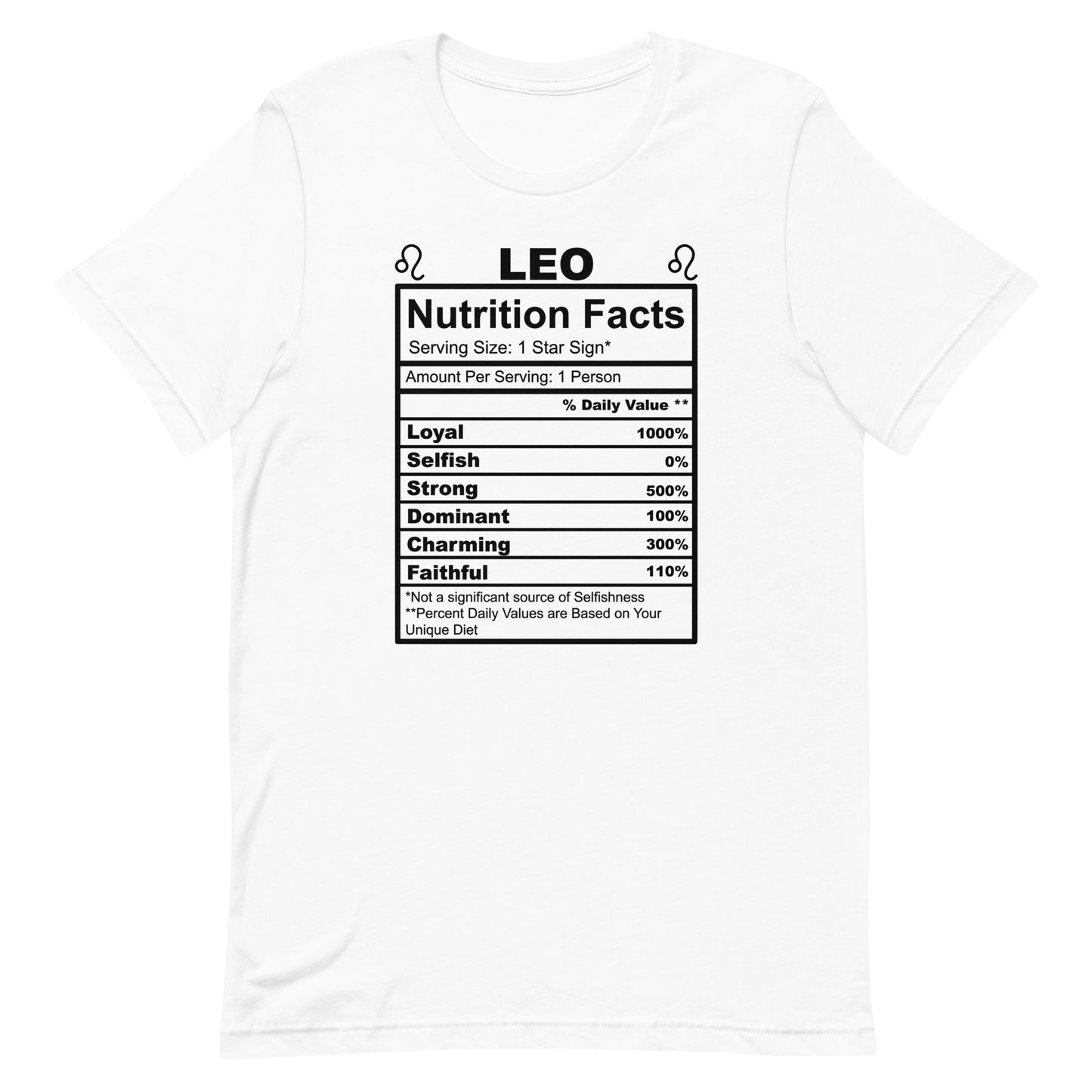 LEO - 4XL-5XL - Unisex T-Shirt (black letters)