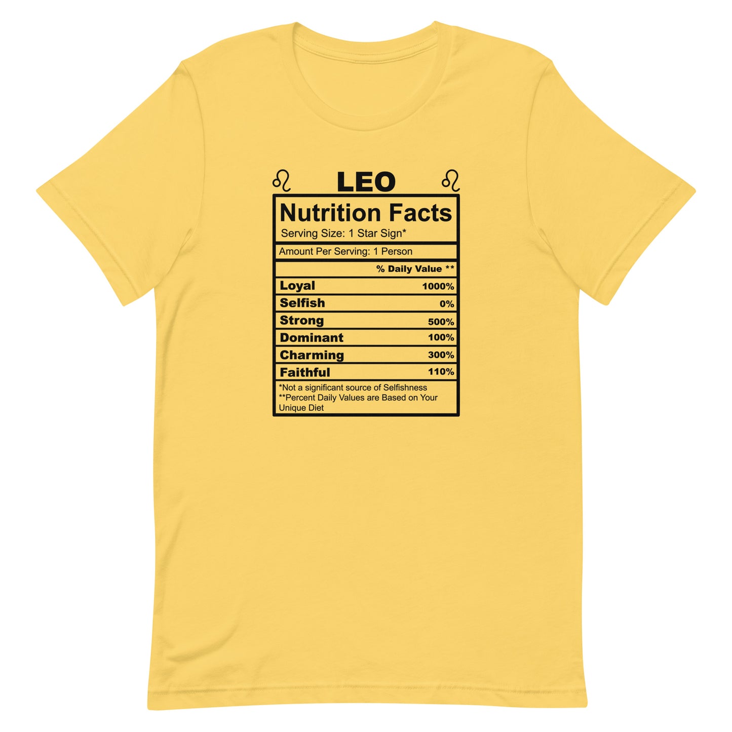 LEO - S-M - Unisex T-Shirt (black letters)