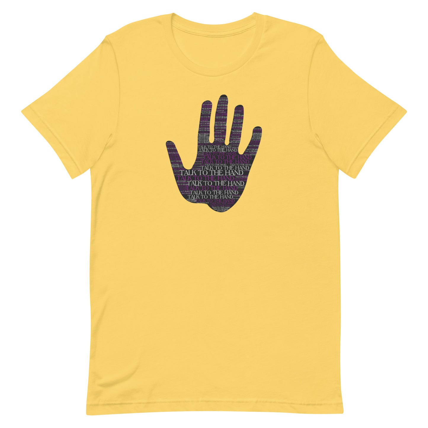 Talk to the Hand - PURPLE - S-4XL