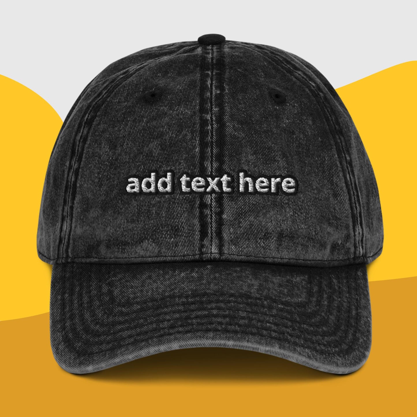 Vintage Cotton Twill Cap