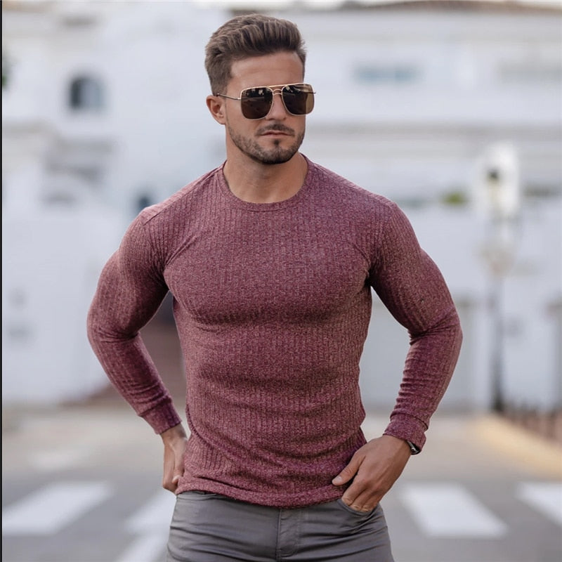 Men's Autumn Fashion Thin Casual Sweater