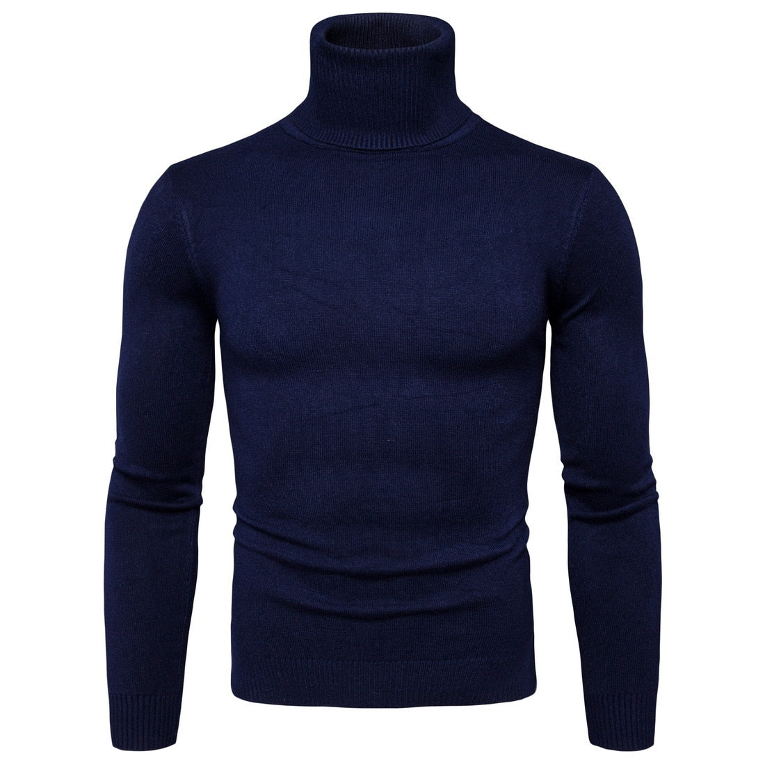 FAVOCENT Winter Warm Turtleneck Sweater Men Fashion Solid Knitted Mens Sweaters 2020 Casual Male Double Collar Slim Fit Pullover