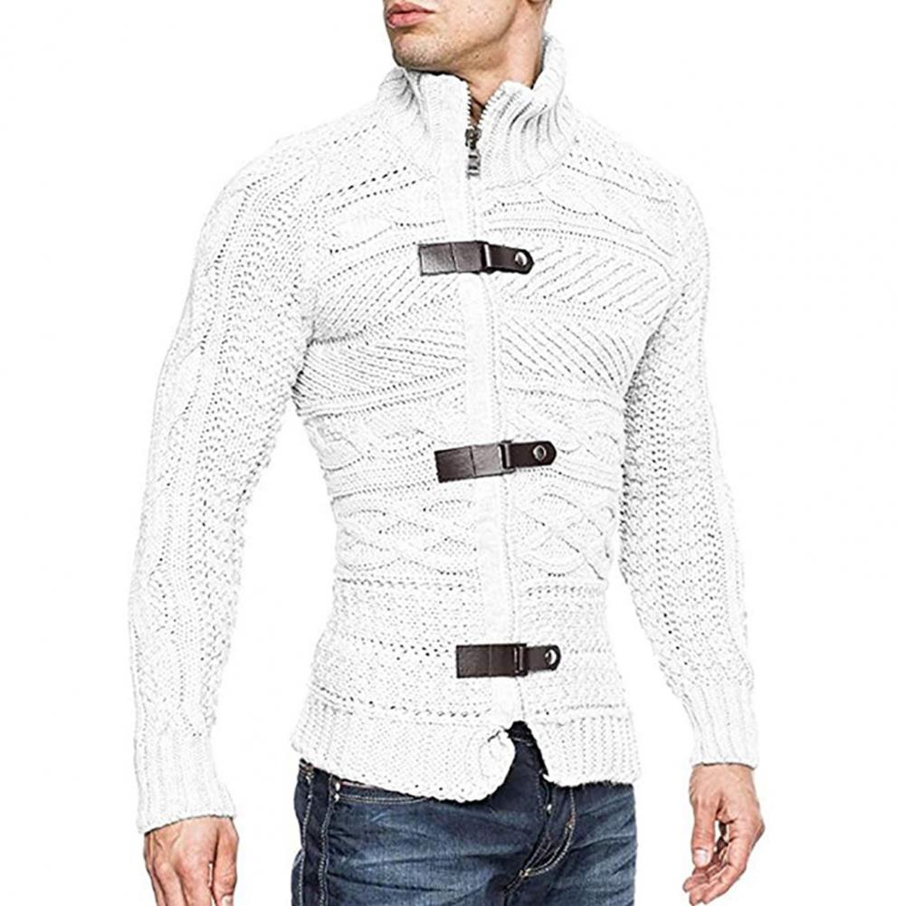 Men's Thick Stretchy Stylish Acrylic Fiber Sweater