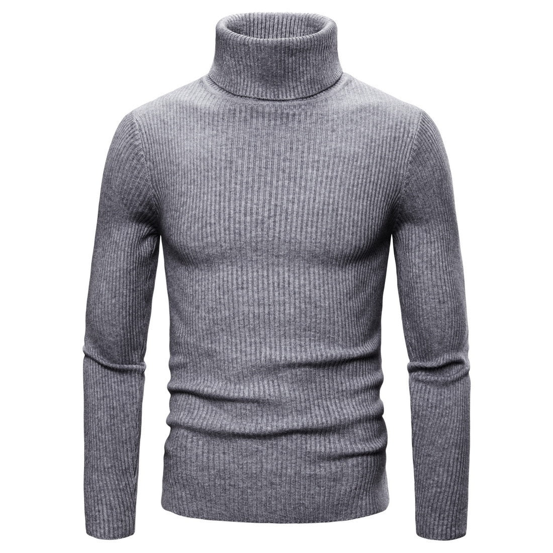 Men's All-Match Knitted Turtleneck Sweater