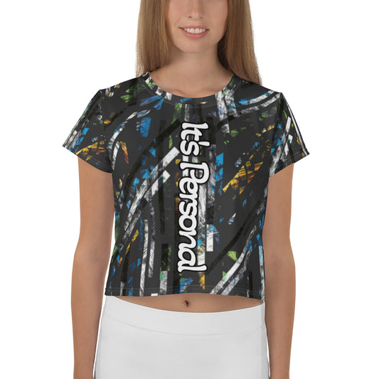 It's Personal!! [Women's All-Over Print Crop Tee]