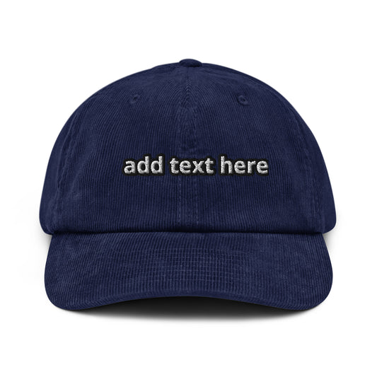 Corduroy Cap