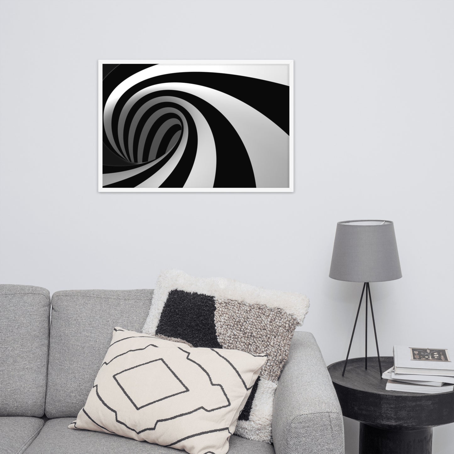 The Swirl - Framed Poster