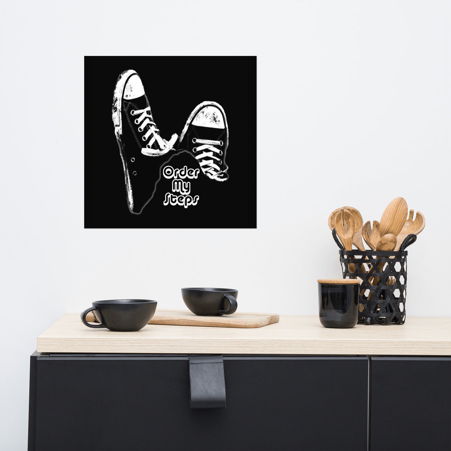 Order My Steps Converse - Poster