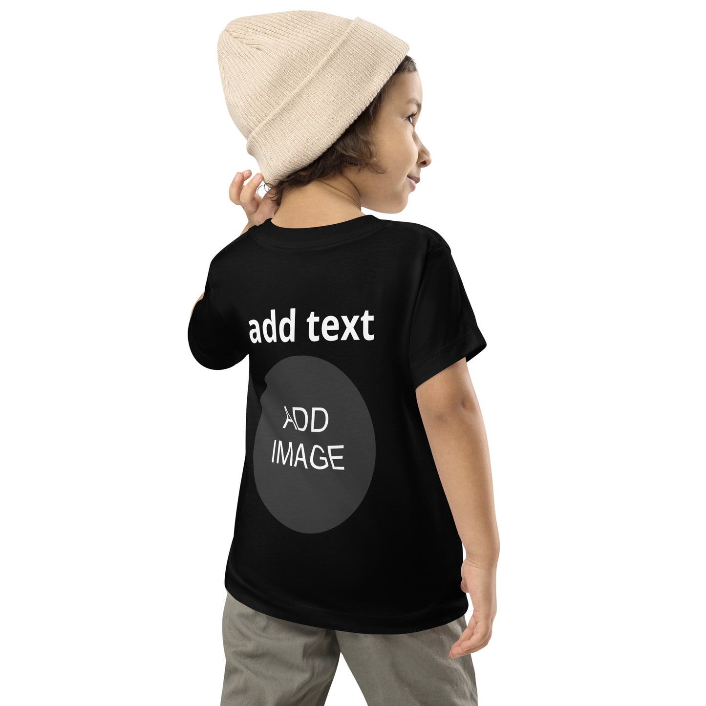 Toddler Short Sleeve Tee 2T-5T (back image & text)