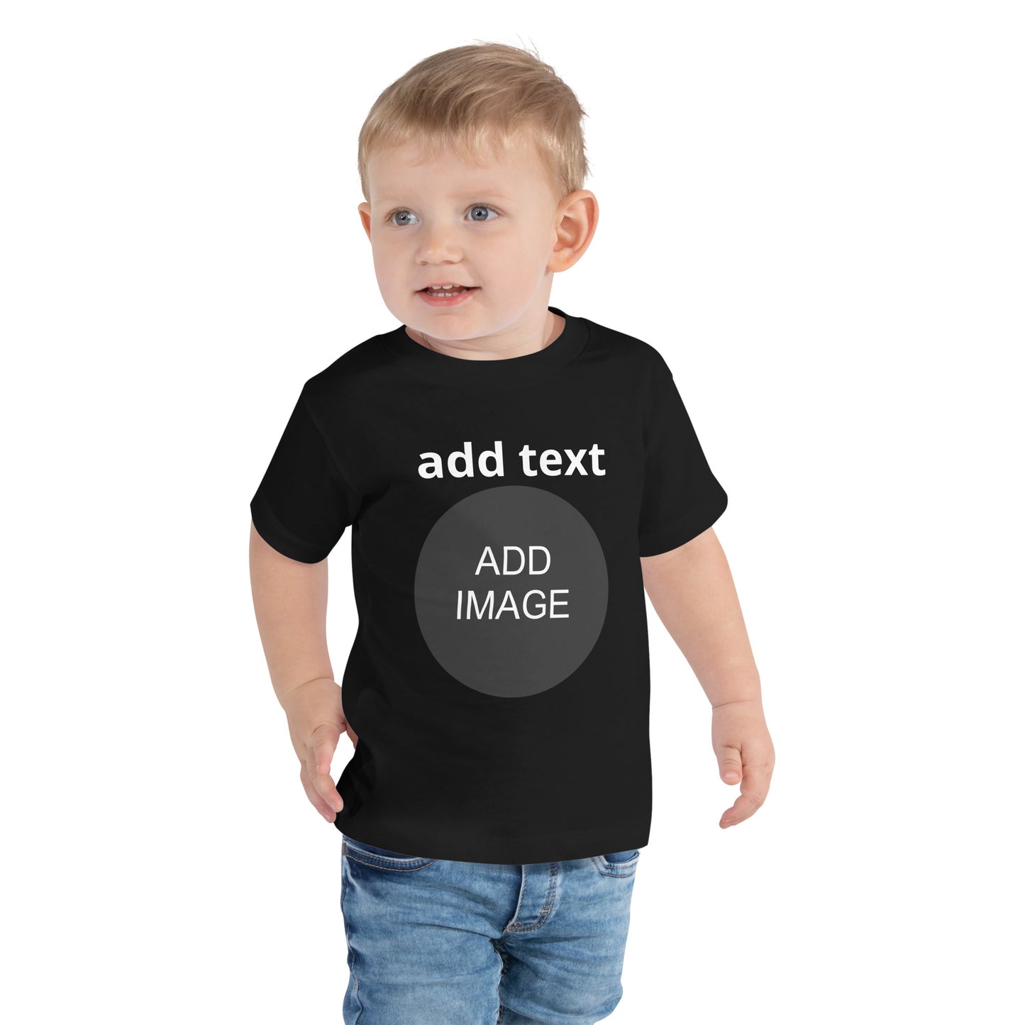 Toddler Short Sleeve Tee 2T-5T (front image & text)
