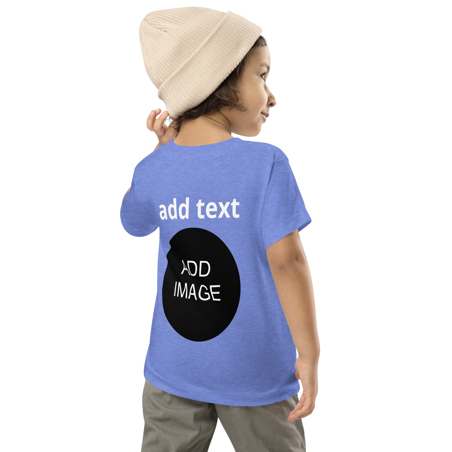 Toddler Short Sleeve Tee 2T-5T (back image & text)