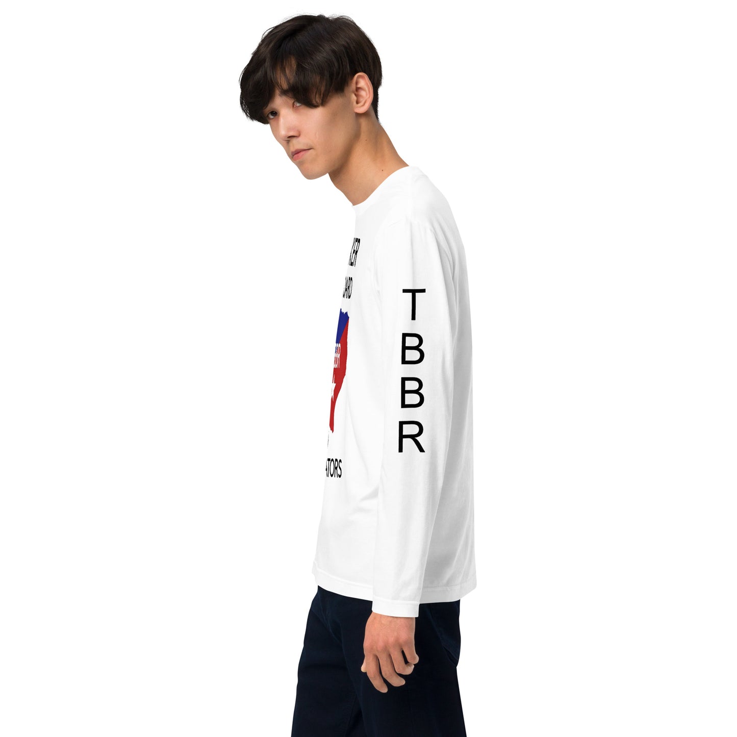 TBBR Long Sleeve Shirt (vertical text)- Unisex