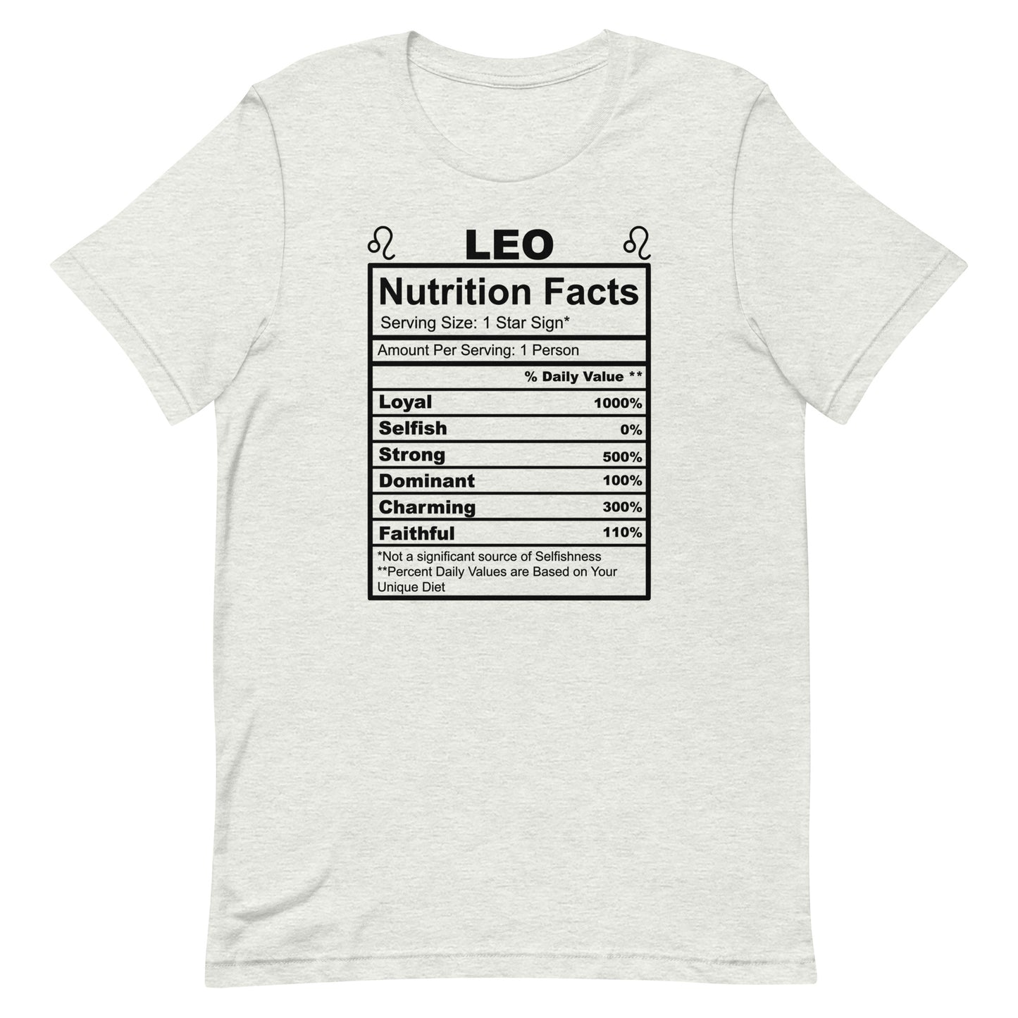 LEO - L-XL - Unisex T-Shirt (black letters)