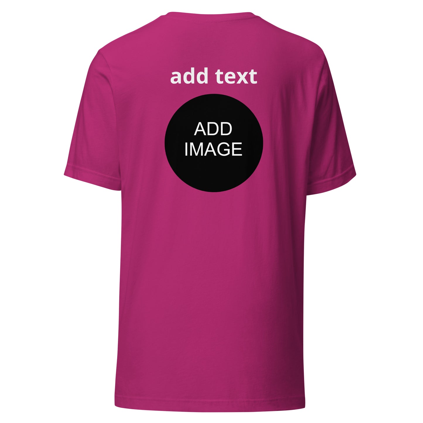 Large - XL Unisex [front & back image with top white text]