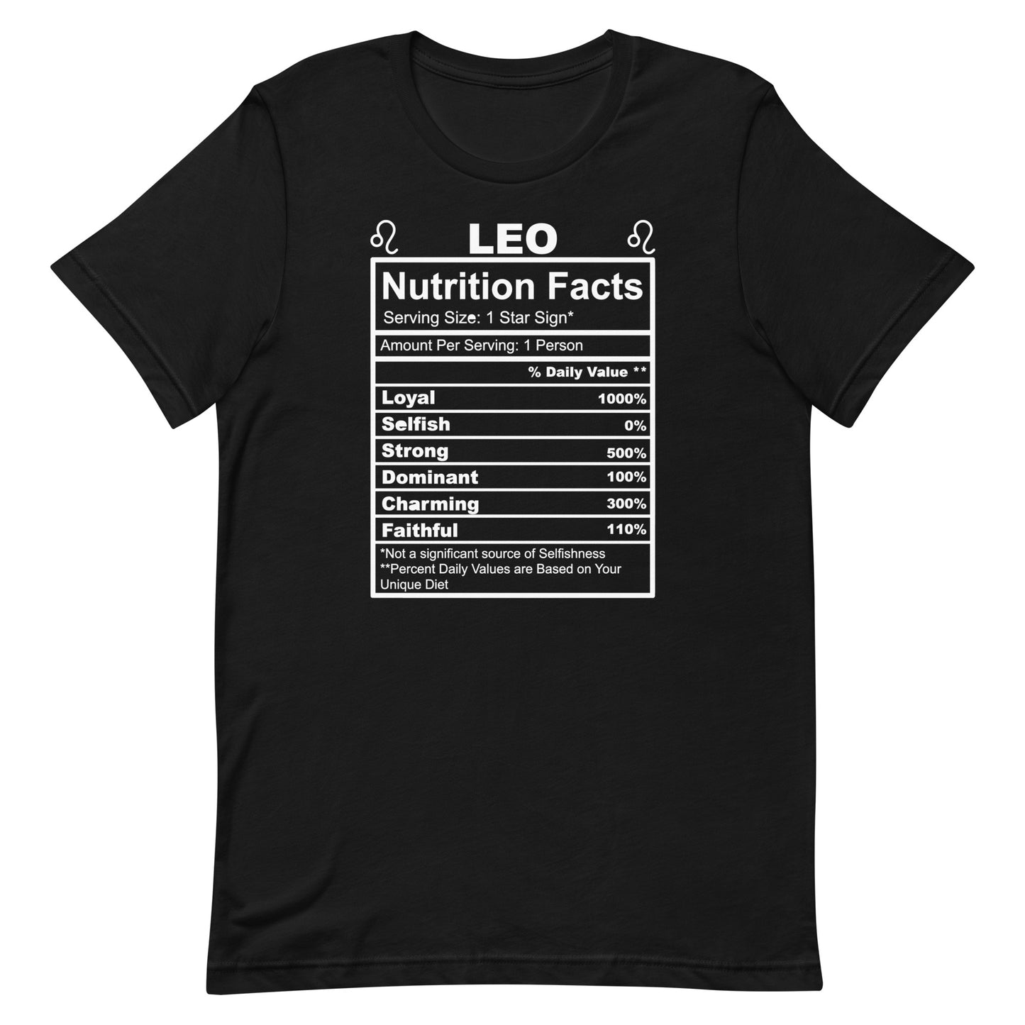 LEO - 4XL-5XL - Unisex T-Shirt (white letters)