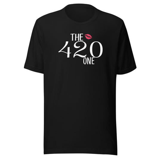 Large -  XL The 420 One (white letters)