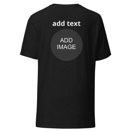 Large - XL Unisex [back image and back white text]