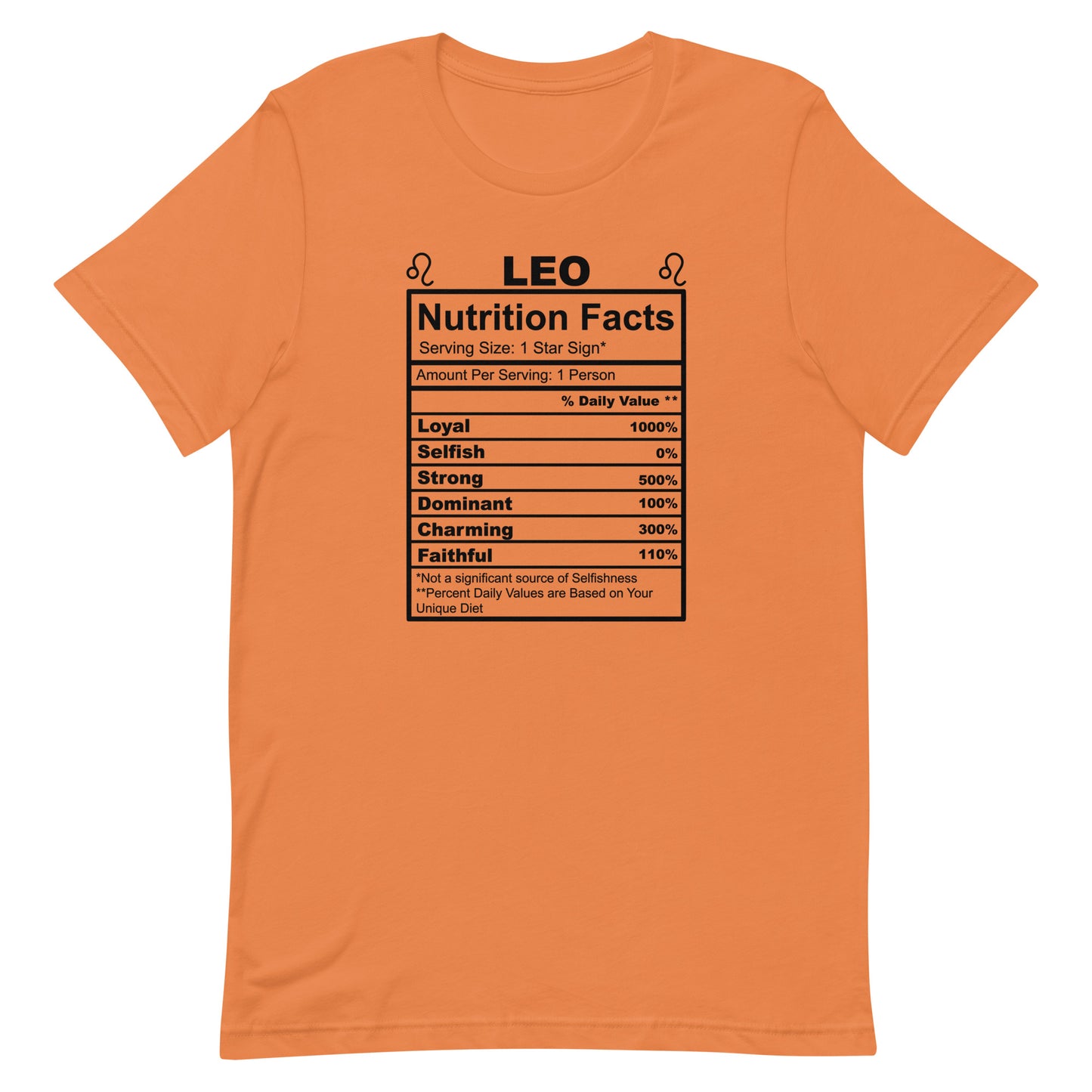 LEO - S-M - Unisex T-Shirt (black letters)