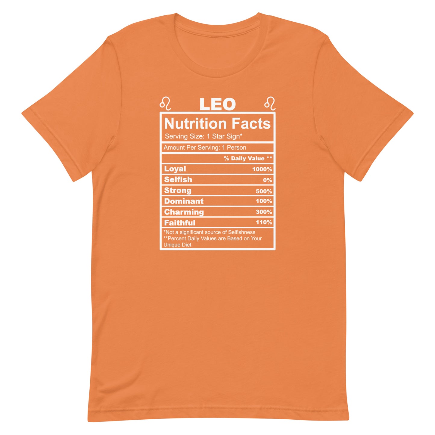 LEO - L-XL - Unisex T-Shirt (white letters)