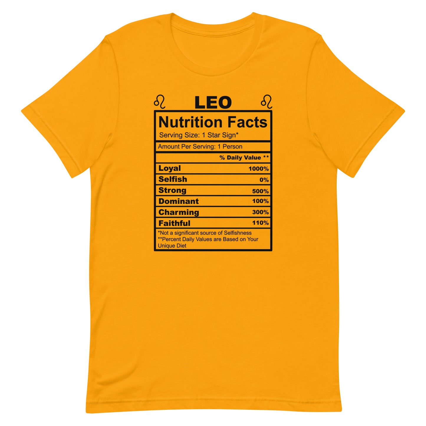 LEO - L-XL - Unisex T-Shirt (black letters)