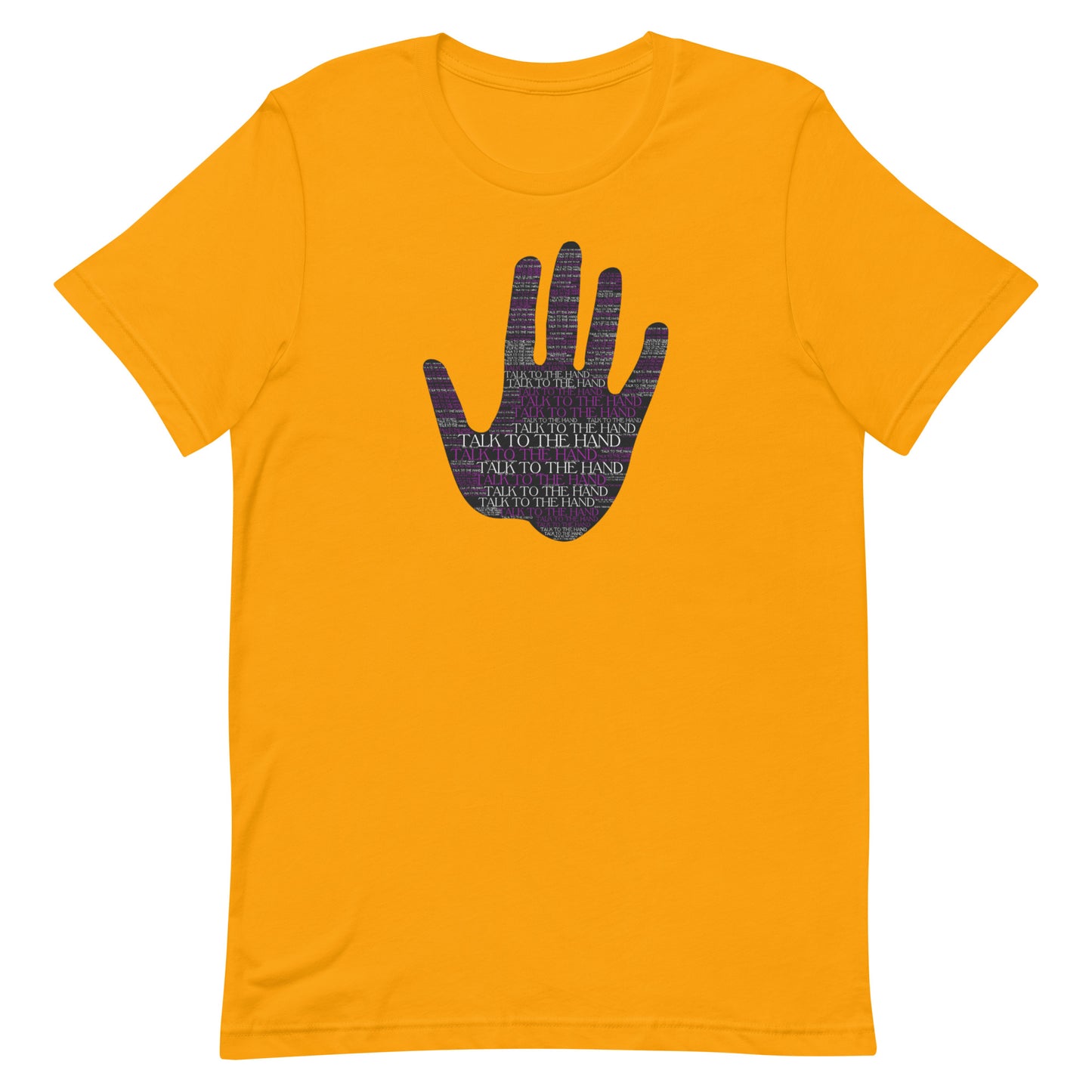 Talk to the Hand - PURPLE - S-4XL