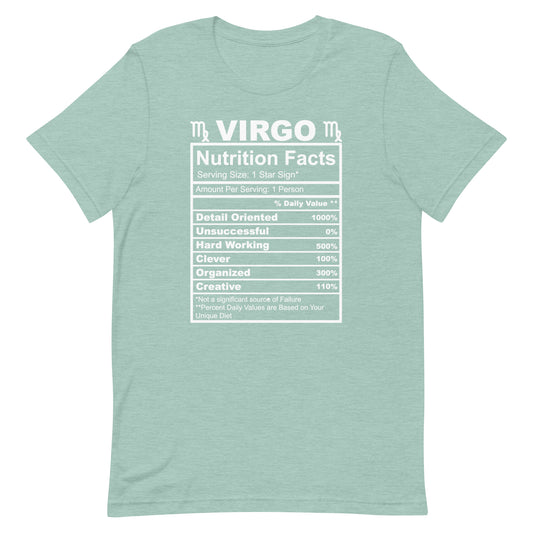 VIRGO - XS - Unisex T-Shirt (white letters)