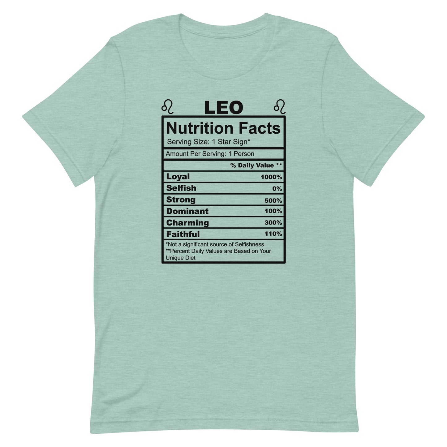 LEO - L-XL - Unisex T-Shirt (black letters)