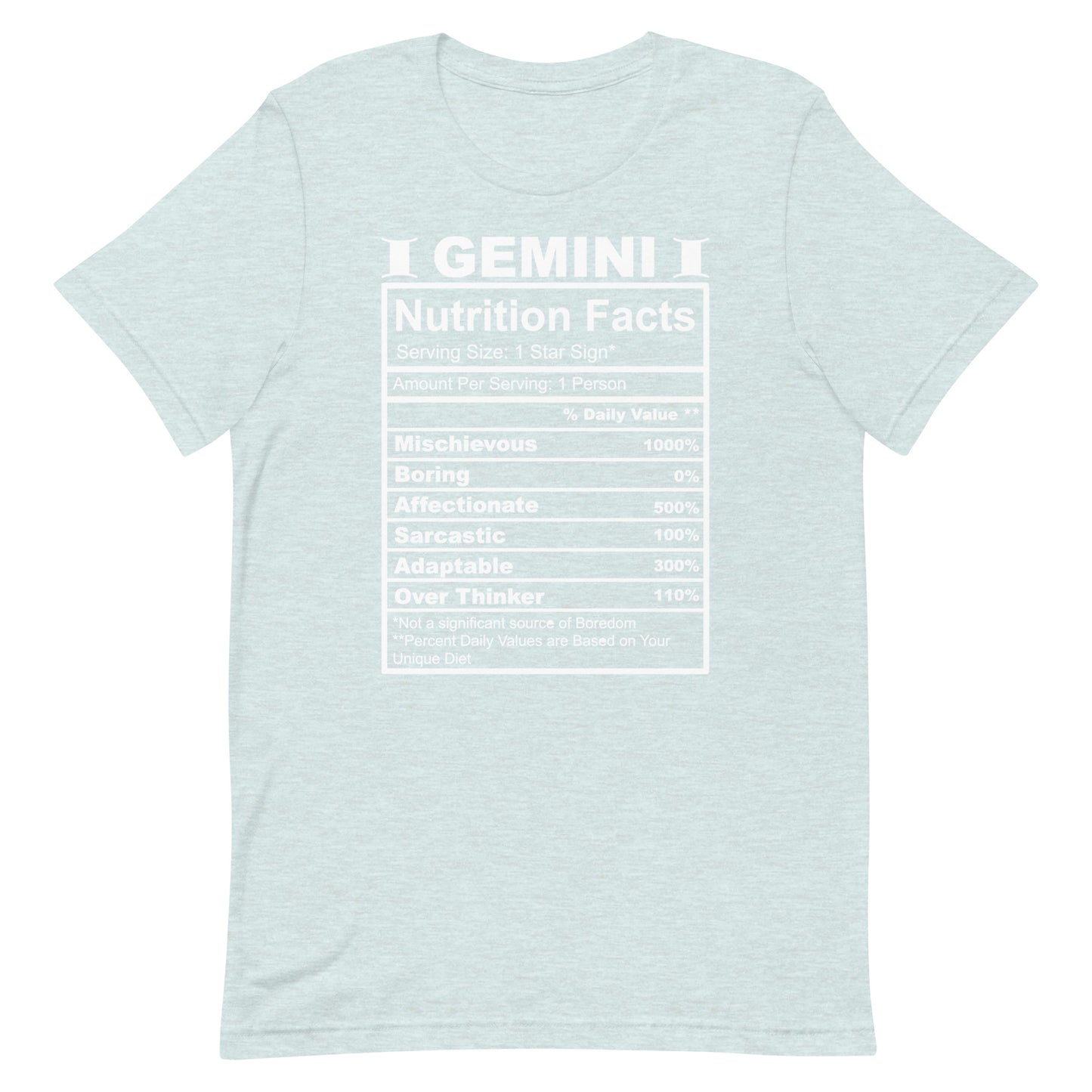 GEMINI - XS - Unisex T-Shirt (white letters)