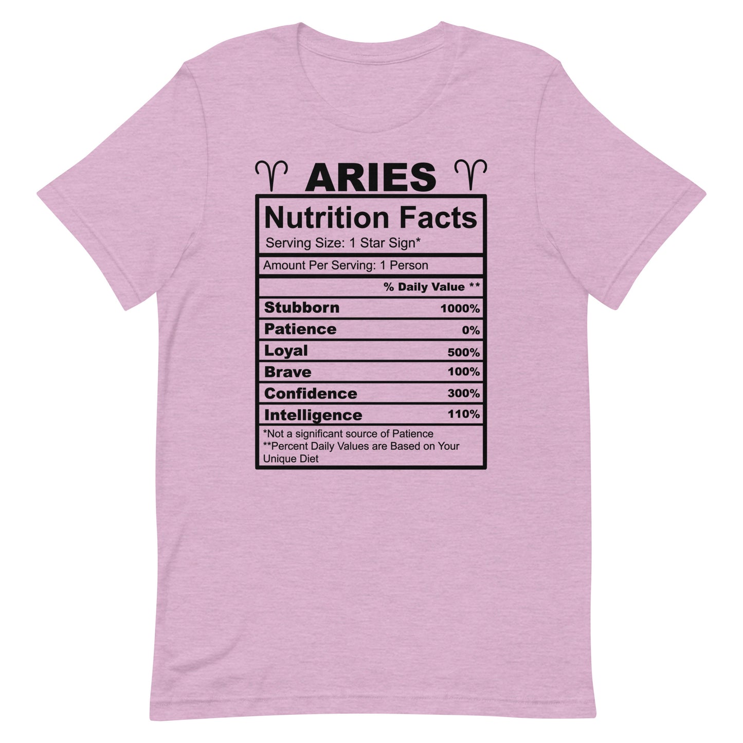 ARIES - 4XL-5XL - Unisex T-Shirt (black letters)