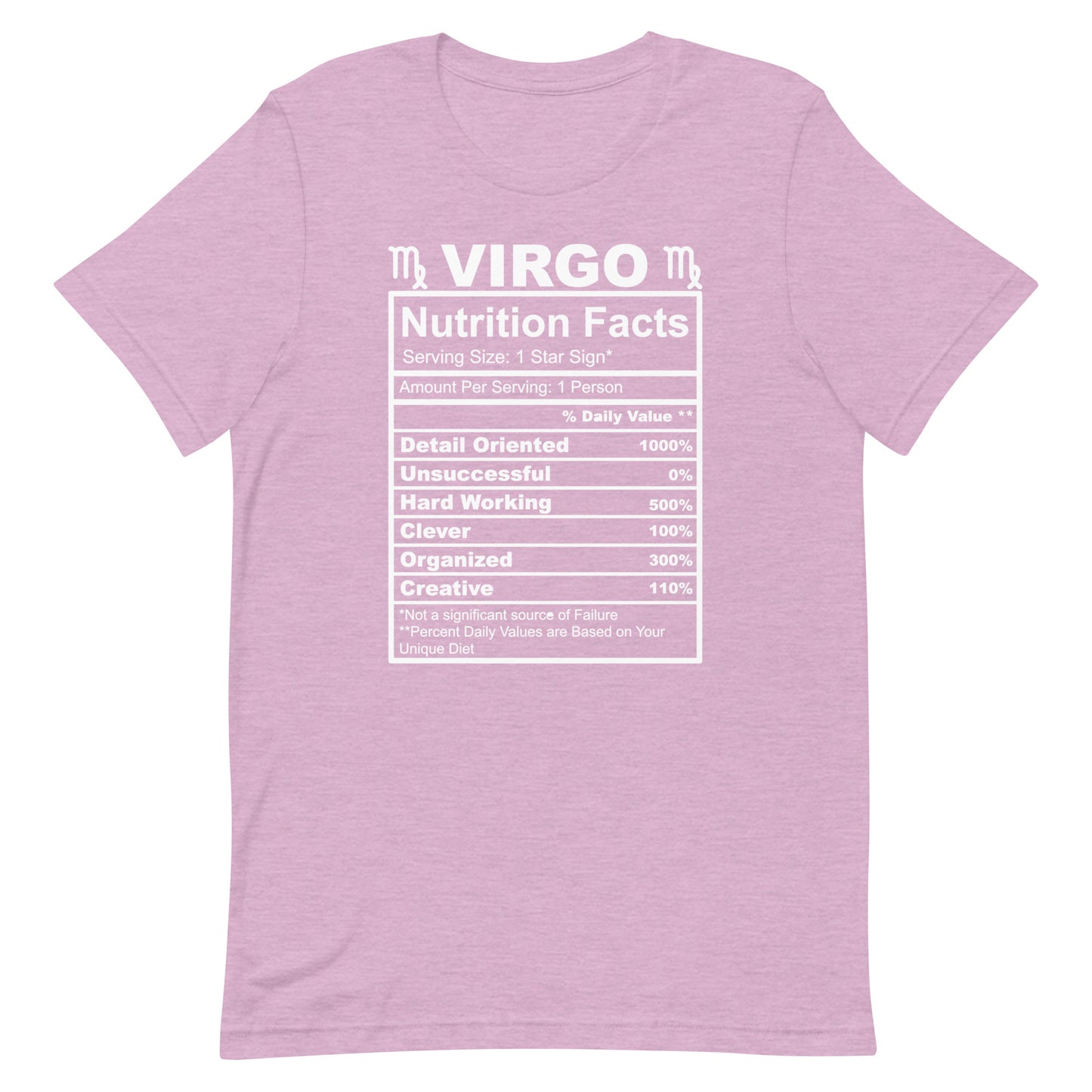 VIRGO - 4XL-5XL - Unisex T-Shirt (white letters)