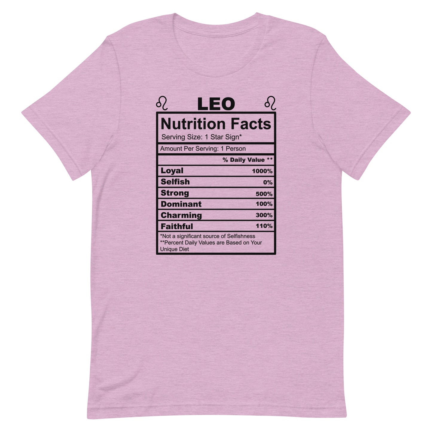 LEO - L-XL - Unisex T-Shirt (black letters)