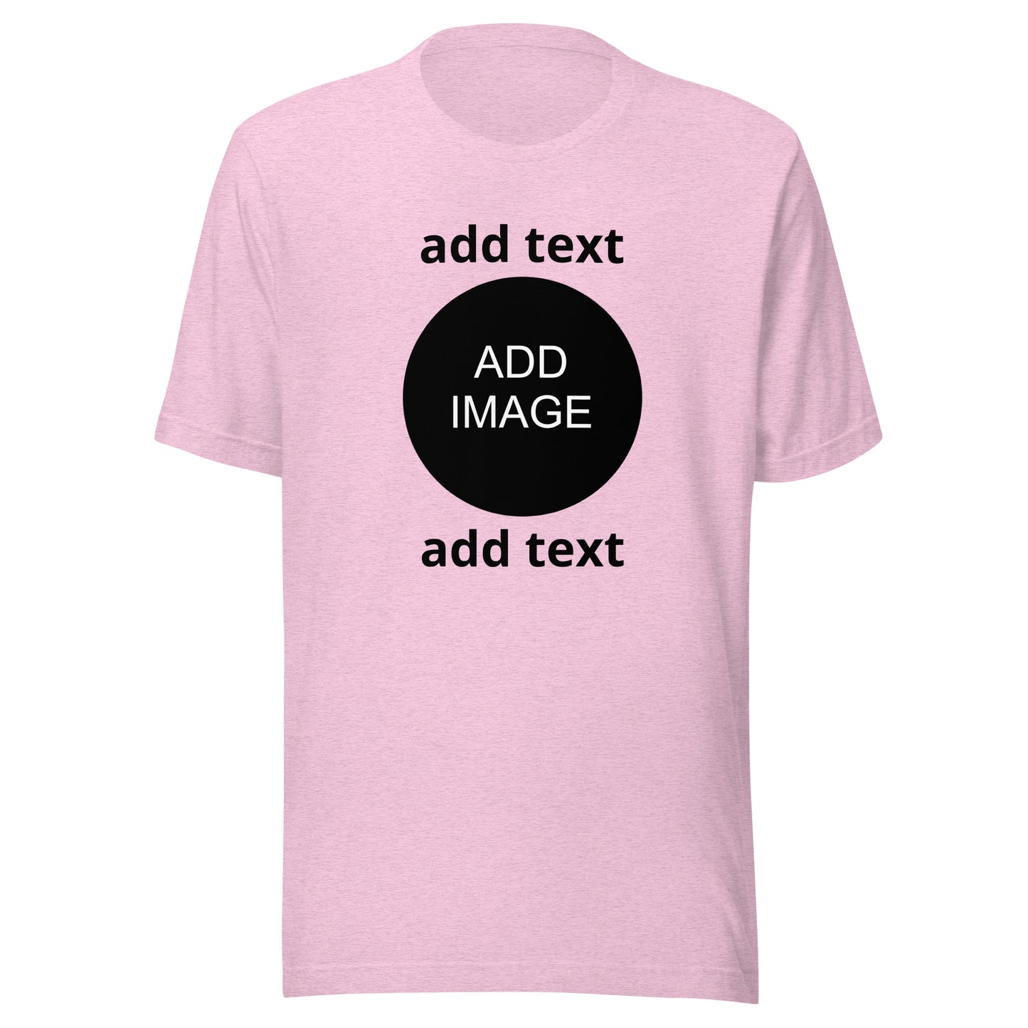2XL - 3XL Unisex [front & back image with top & bottom black text]