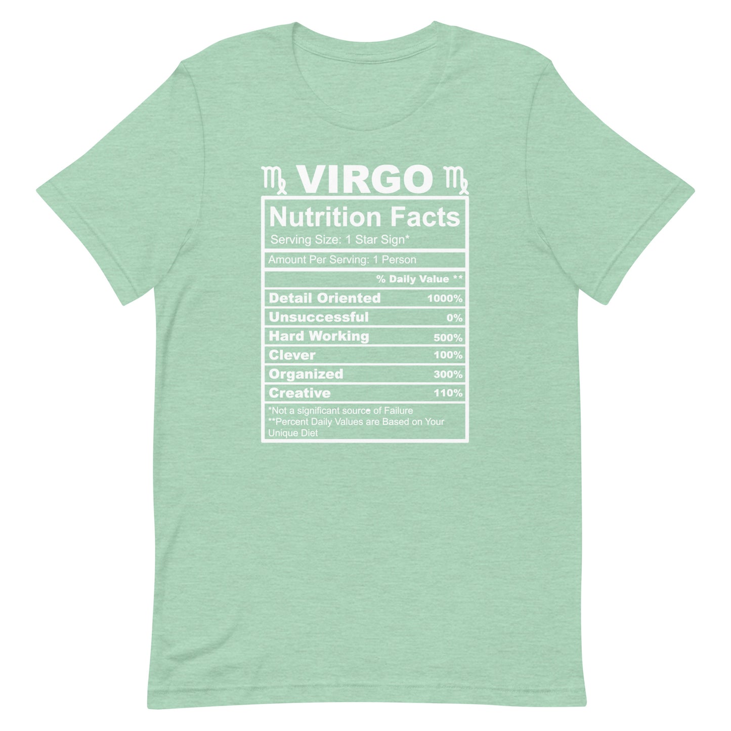VIRGO - XS - Unisex T-Shirt (white letters)