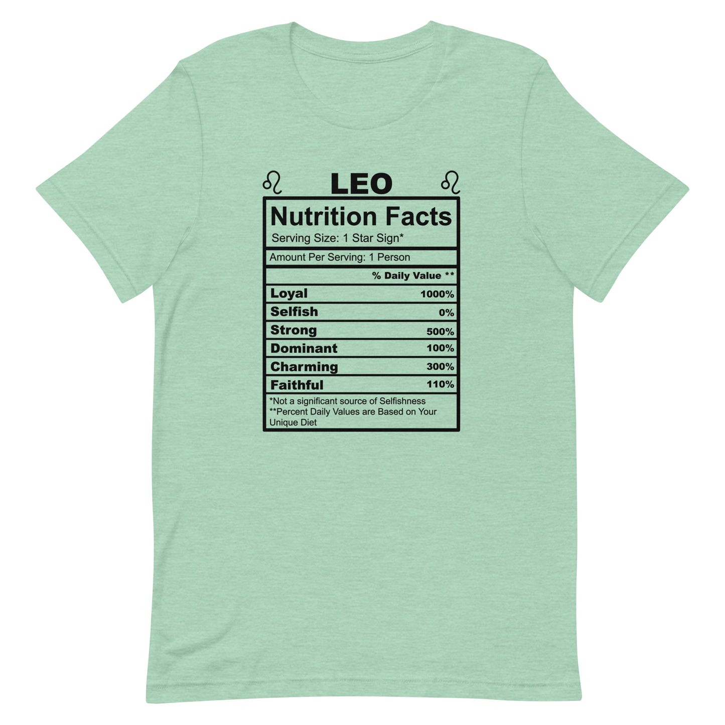 LEO - XS - Unisex T-Shirt (black letters)