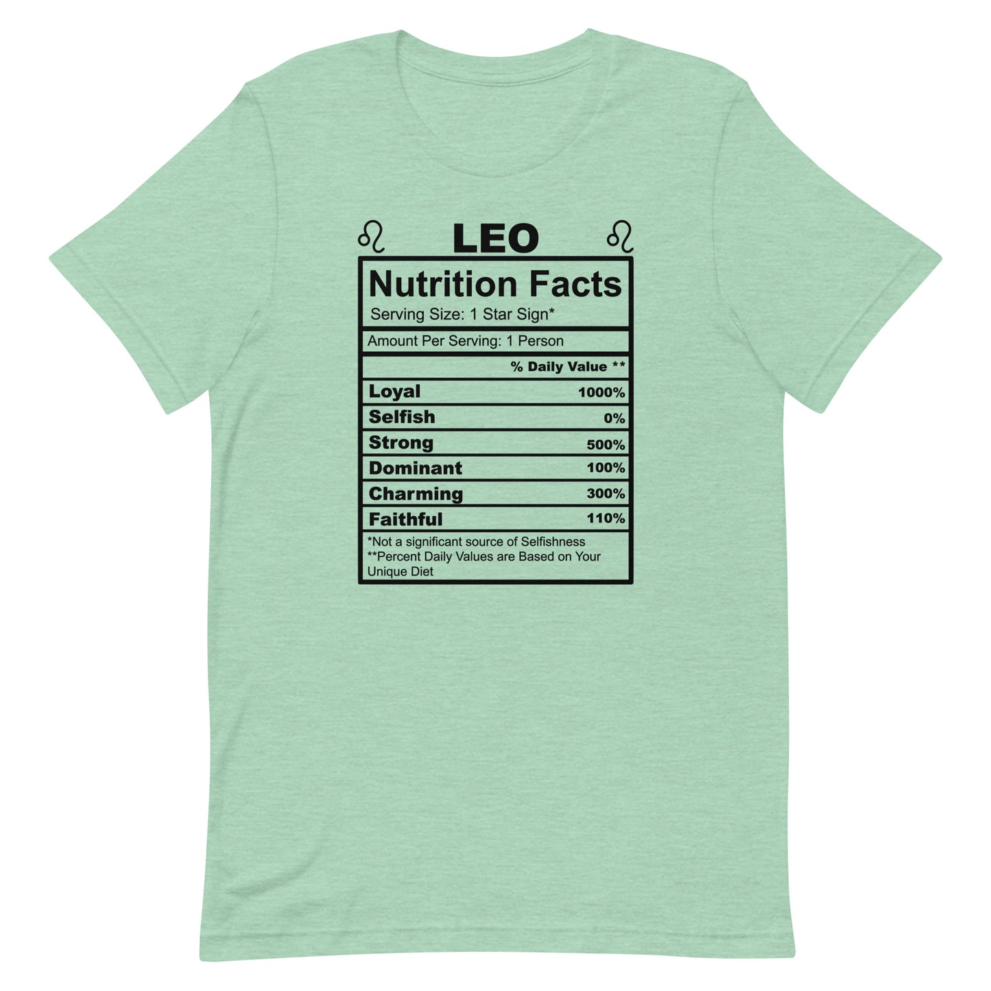 LEO - L-XL - Unisex T-Shirt (black letters)