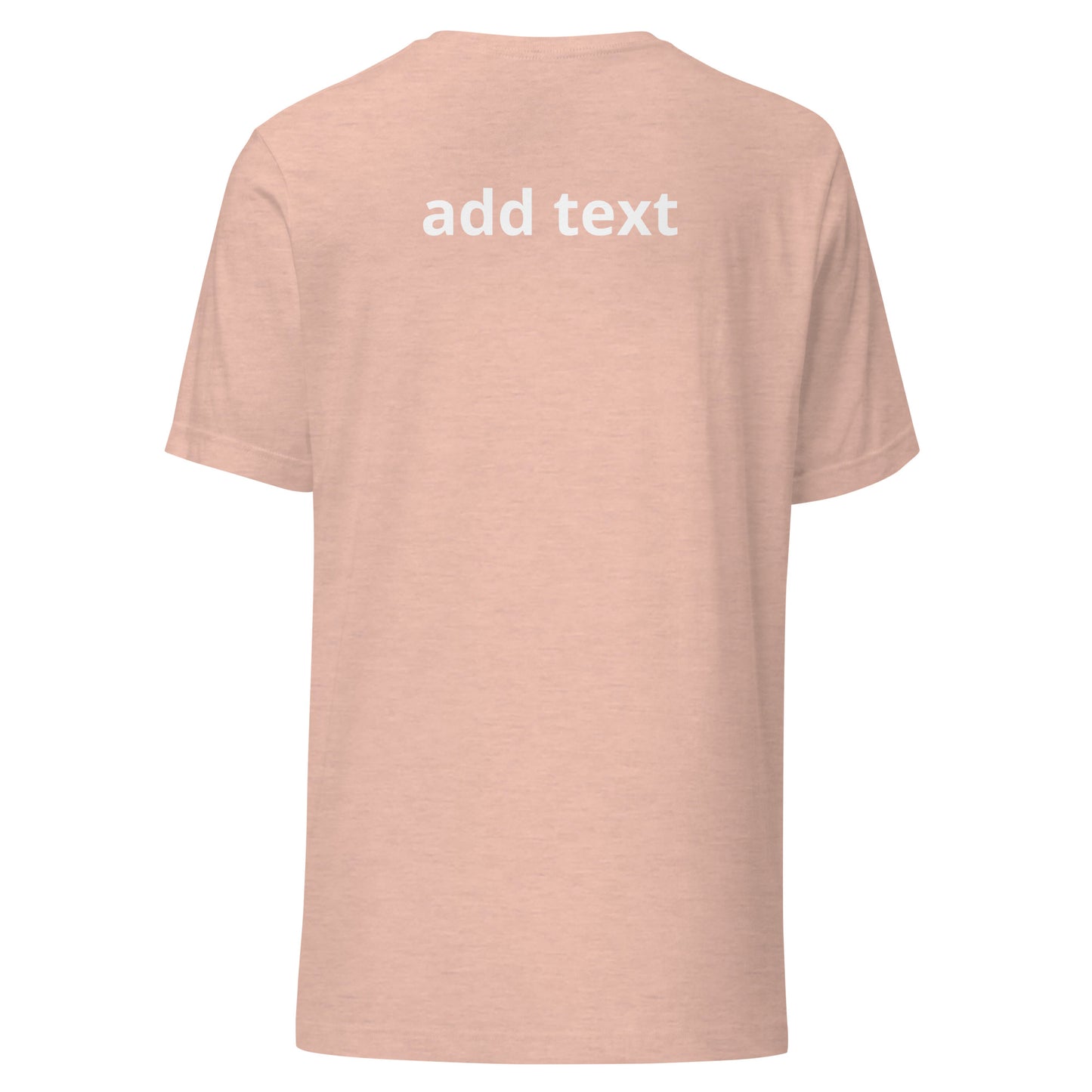 Large - XL Unisex [front & back white text]