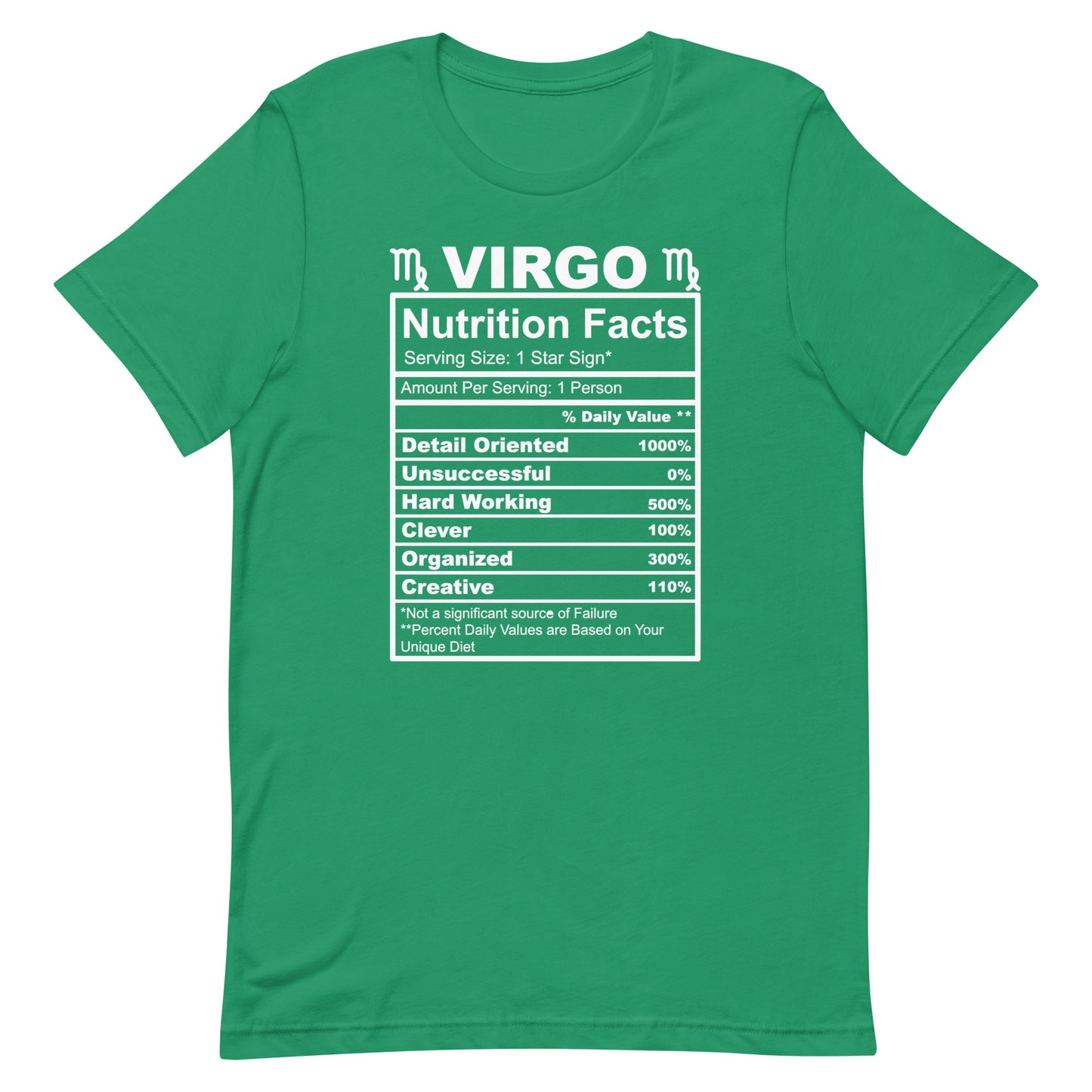 VIRGO - XS - Unisex T-Shirt (white letters)
