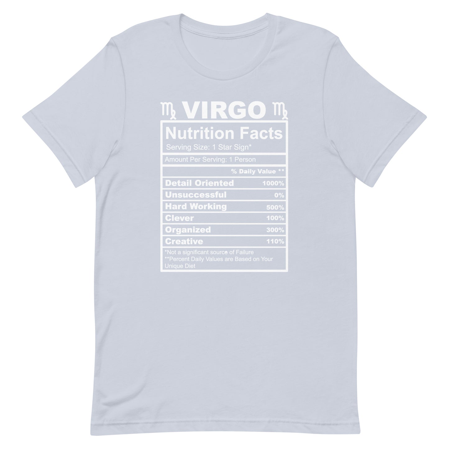VIRGO - L-XL - Unisex T-Shirt (white letters)
