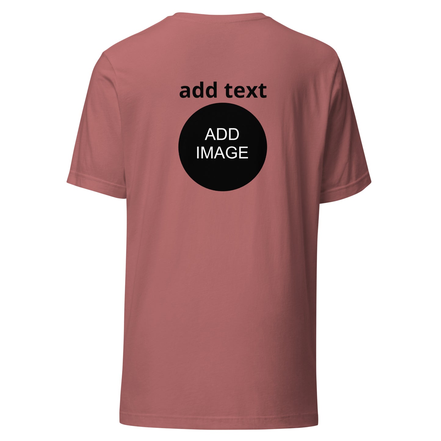 Small - Medium Unisex [front & back image with top black text]