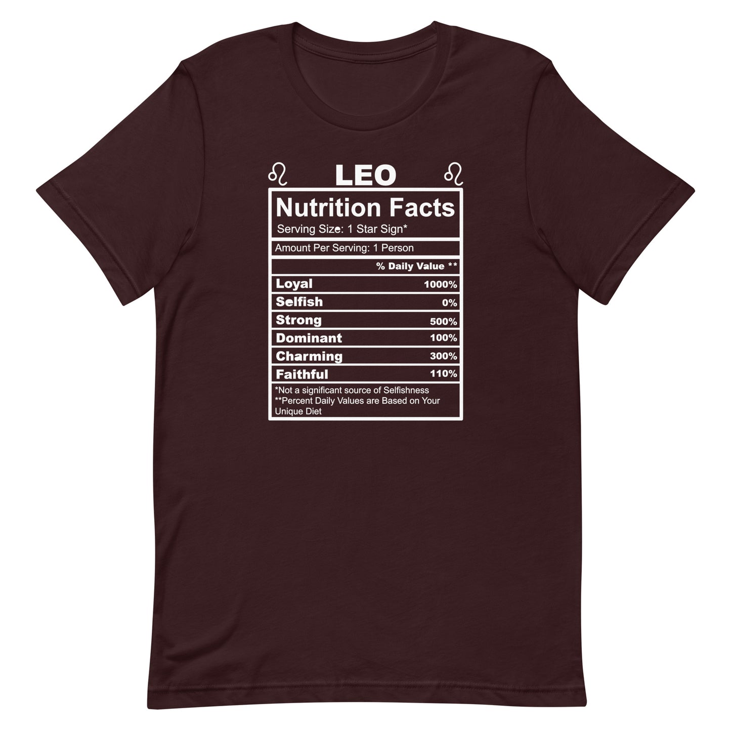 LEO - 2XL-3XL - Unisex T-Shirt (white letters)