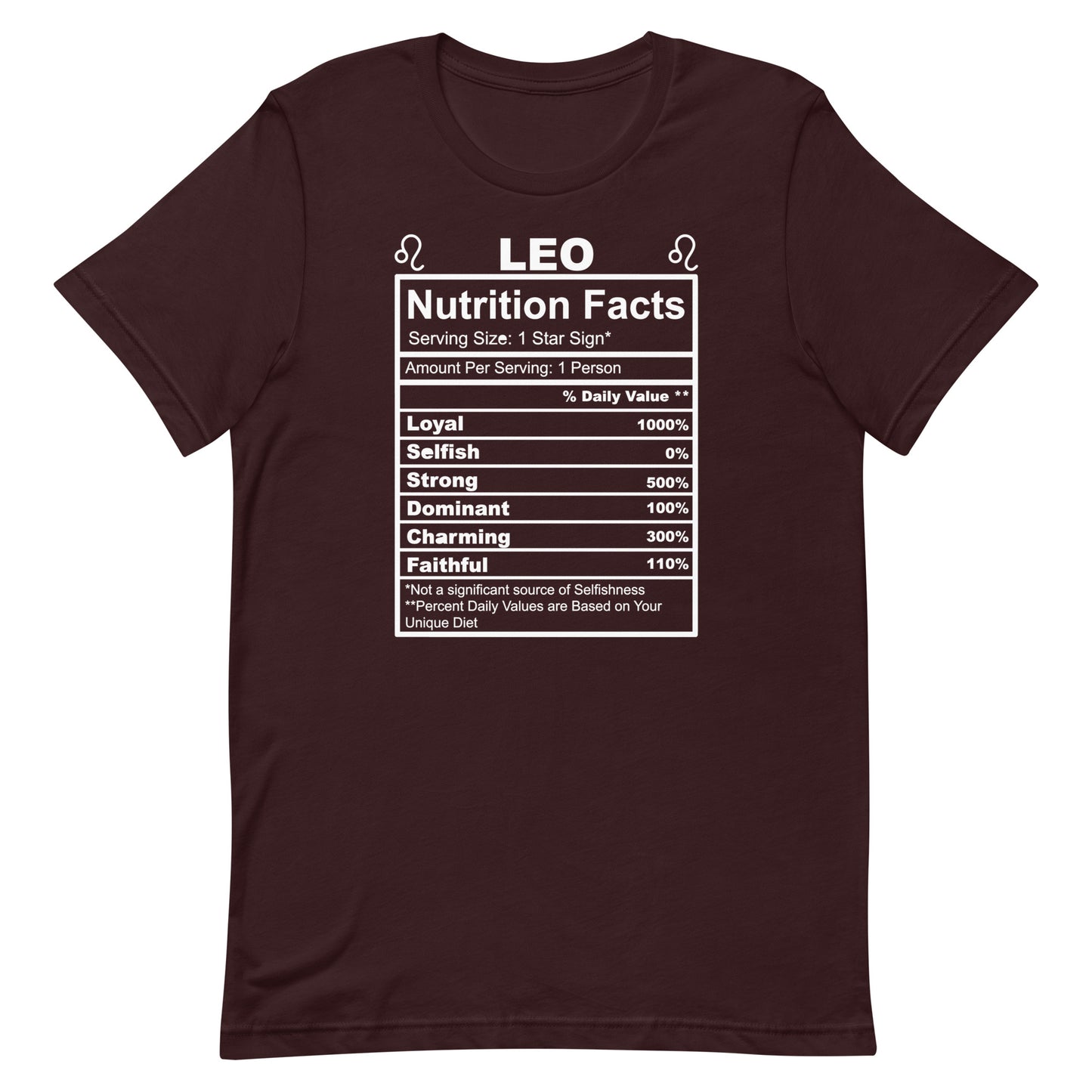 LEO - 4XL-5XL - Unisex T-Shirt (white letters)